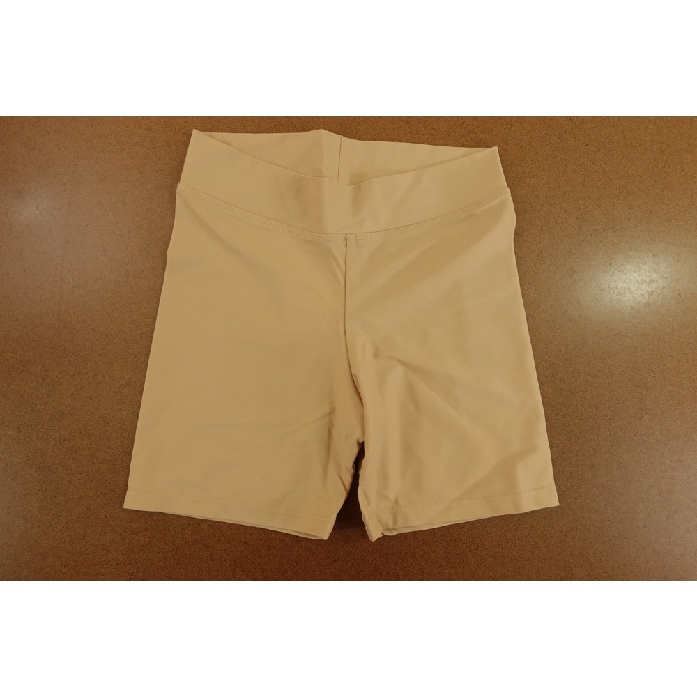 Theatricals Womens Size Small Caramel Mid-Rise Team Dance Shorts TH5106 NWT